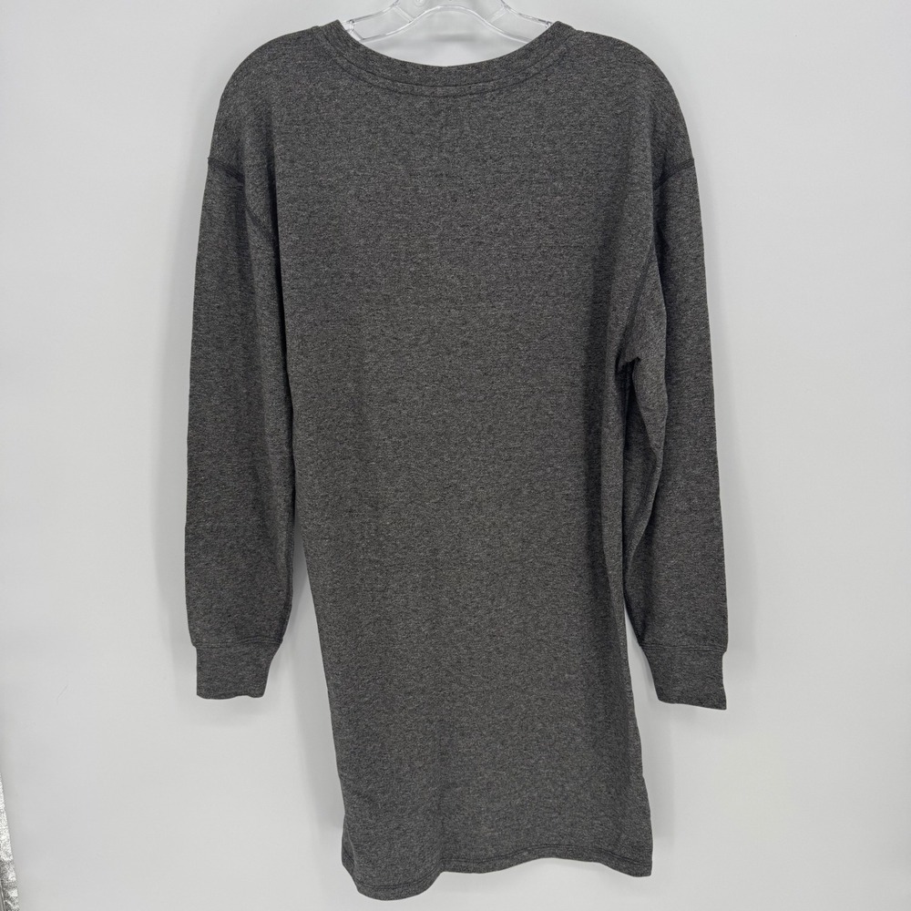 Cabi Charcoal Gray Long Sleeve Crew‎ Neck Career Sweatshirt Dress Size S - Picture 6 of 7